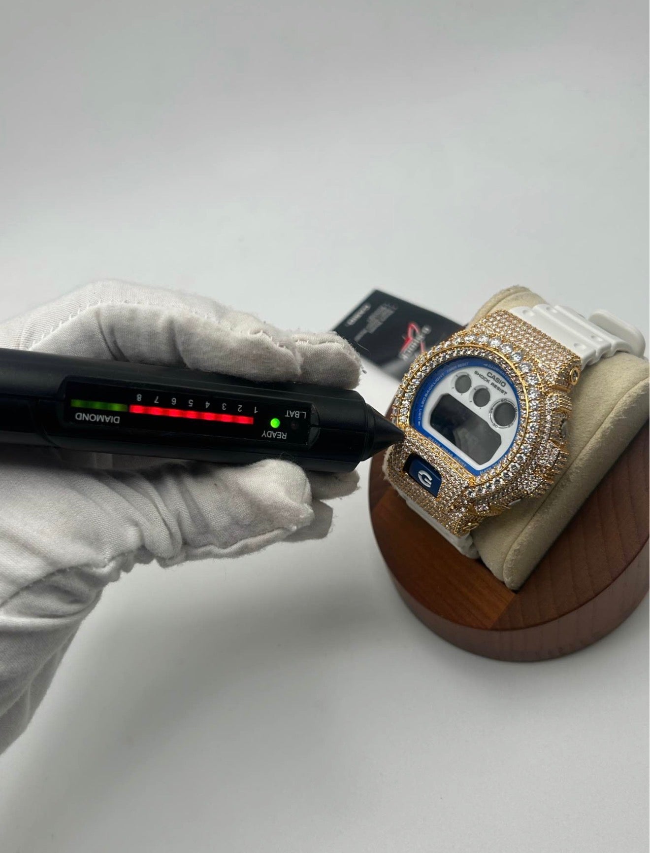 VVS1 Moissanite Iced Out G-Shock
