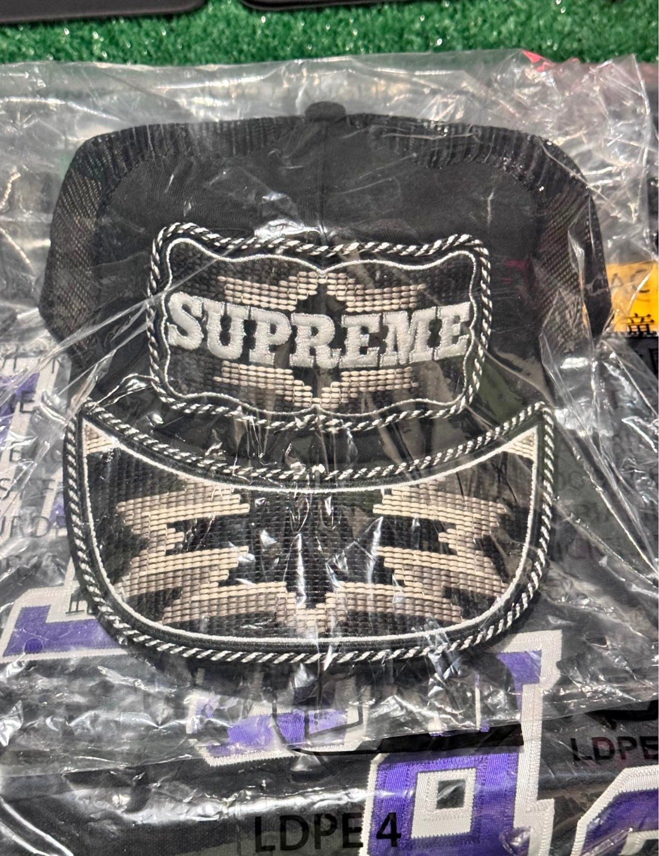 Supreme | western embroidered 5 panel hats SS26