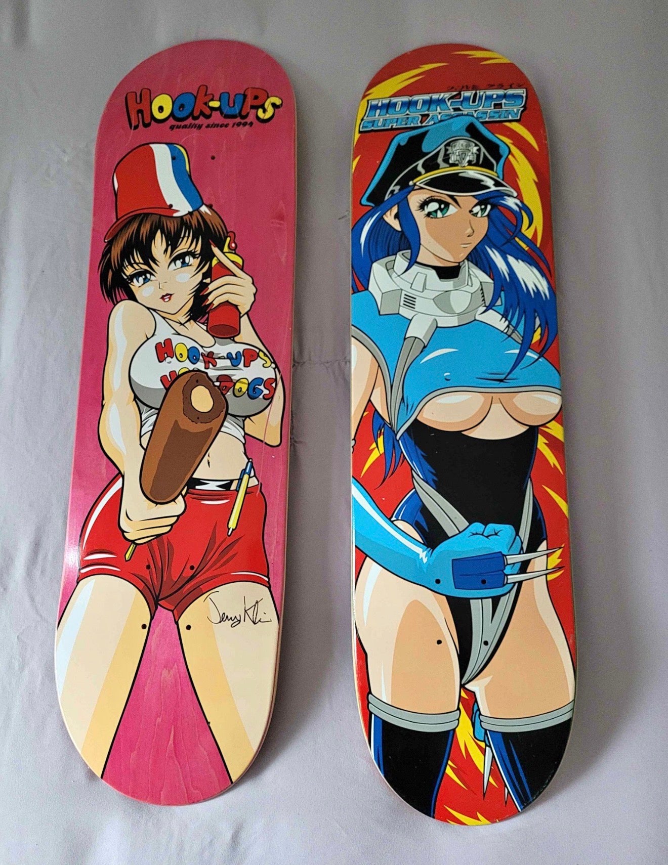 Hook-ups skateboard decks | SIGNED