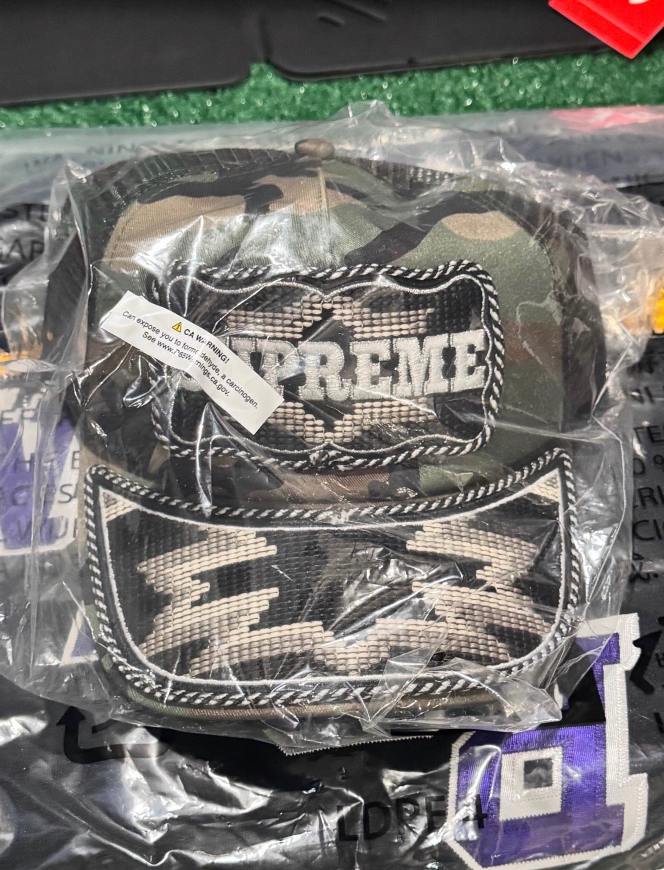 Supreme | western embroidered 5 panel hats SS26