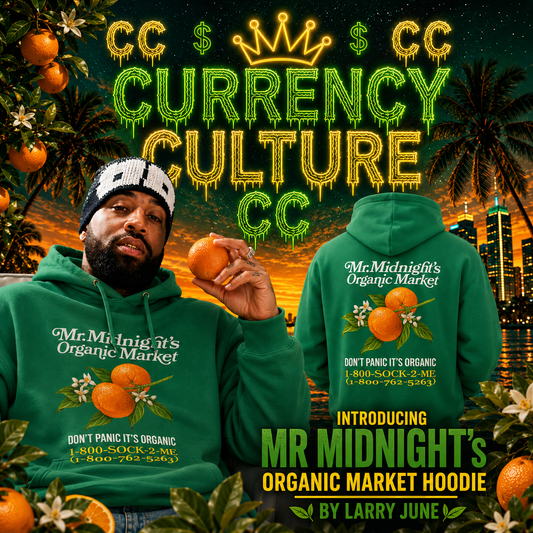 Larry June Mr. Midnight’s Organic Market Hoodie