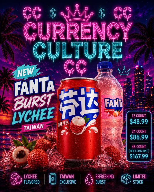 New Fanta Burst Lychee                             - TAIWAN