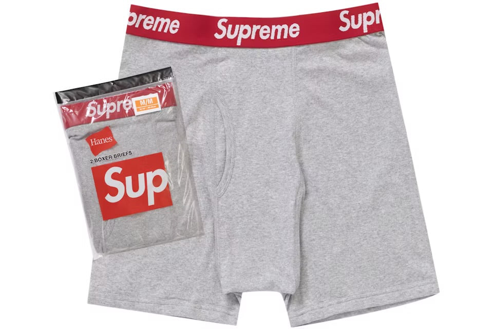 Supreme Hanes Boxer Briefs 2 Pack