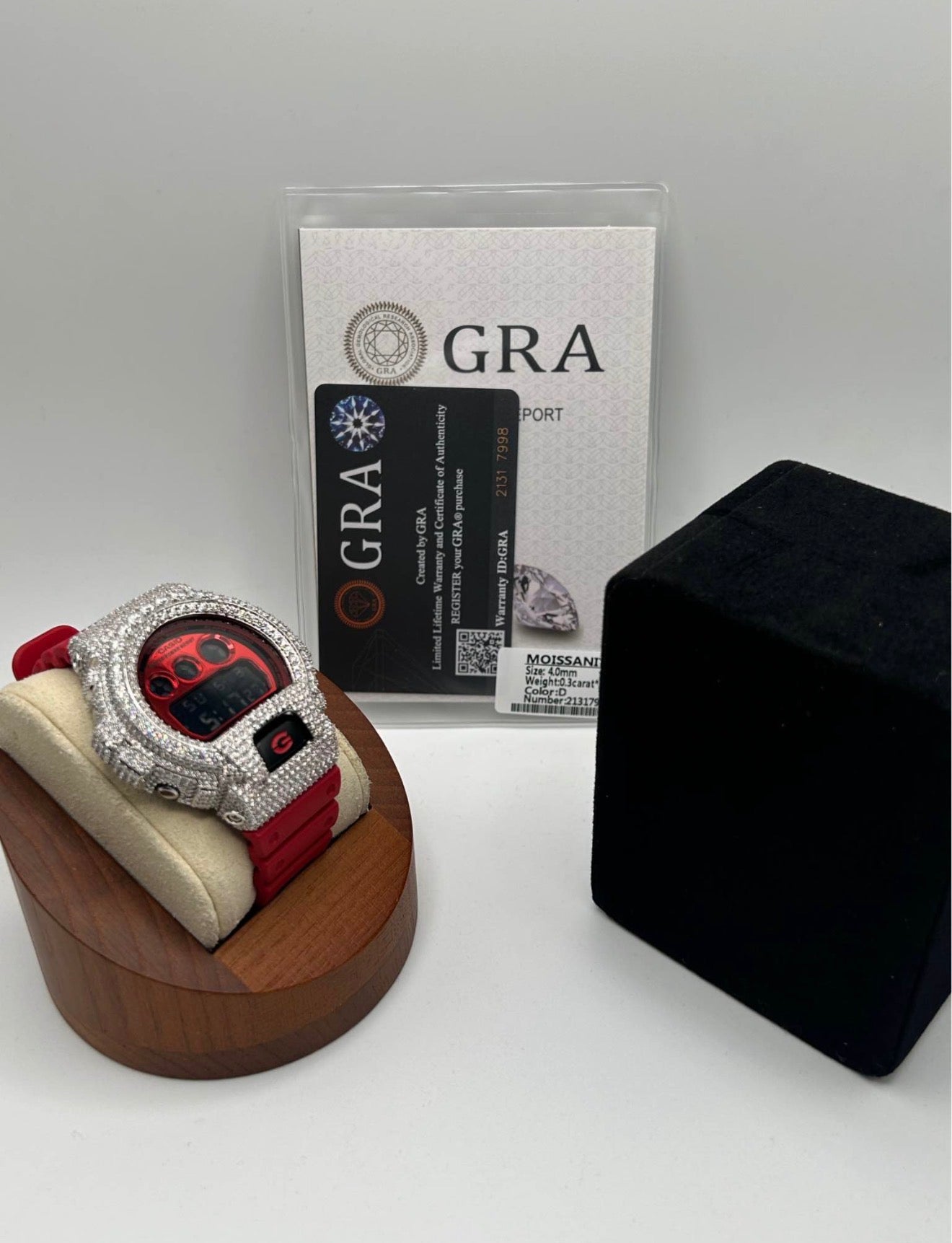 VVS1 Moissanite Iced Out G-Shock