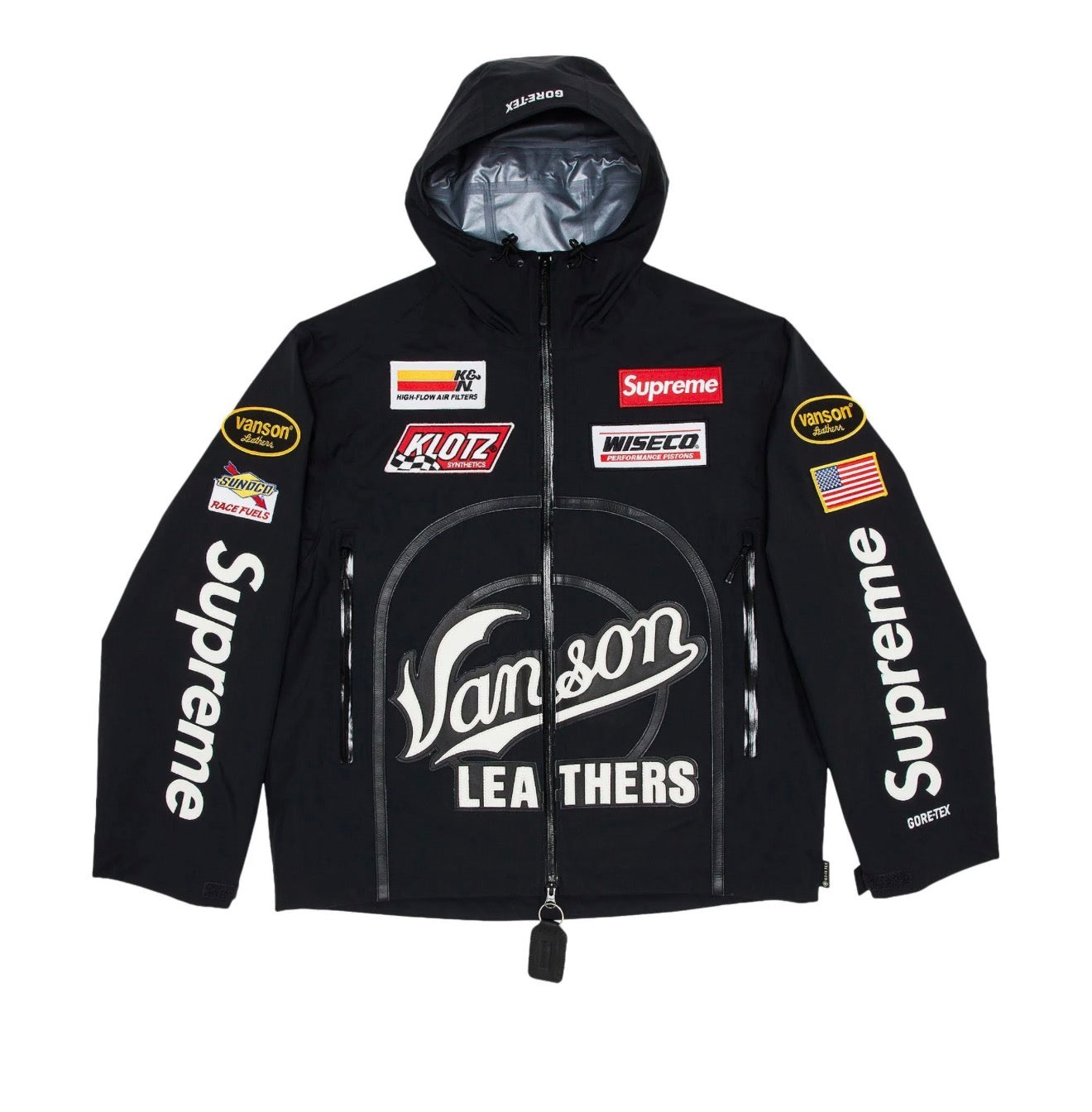 Supreme Vanson leathers Gore Tex Jacket