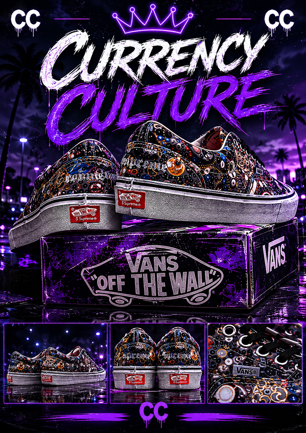 Supreme / Vans Mike Kelly Black size 11