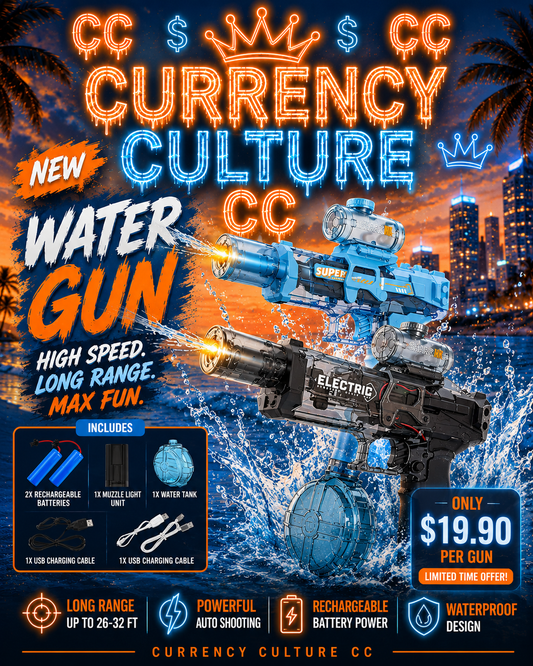 WATER BLASTER W/DRUM