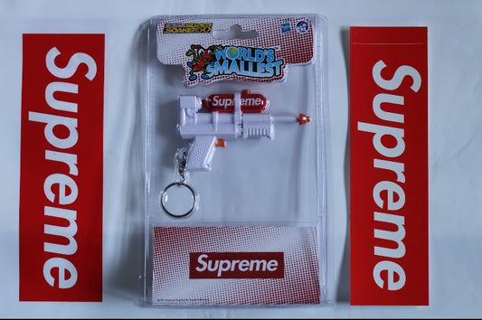 World's smallest Super Soaker 50 Water Blaster Keychain SUPREME