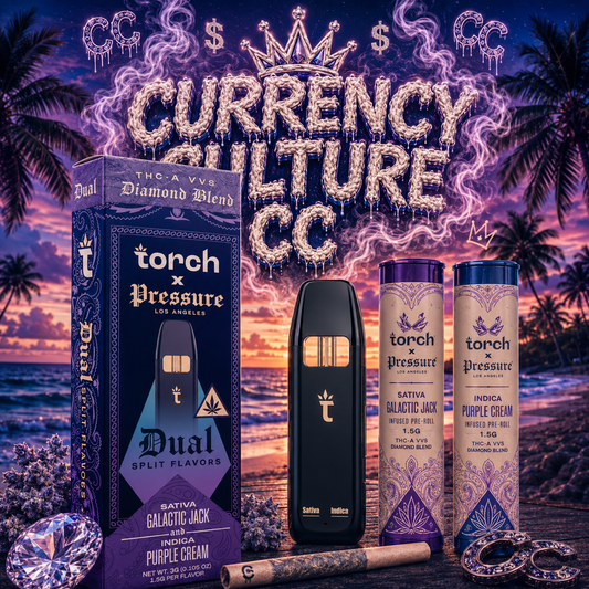 Torch x Pressure LA
Galactic Jack x Purple Cream | Sativa & Indica | 3g